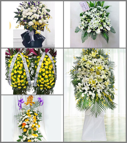 内蒙古乌兰察布卓资县梨花镇白事花篮预定
